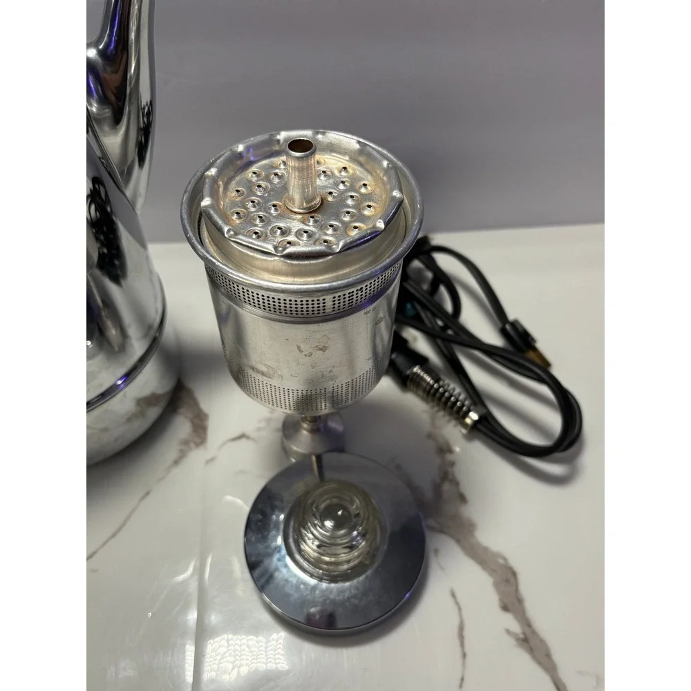 Vintage Universal Coffeematic Electric‎ Percolator Chrome 4408